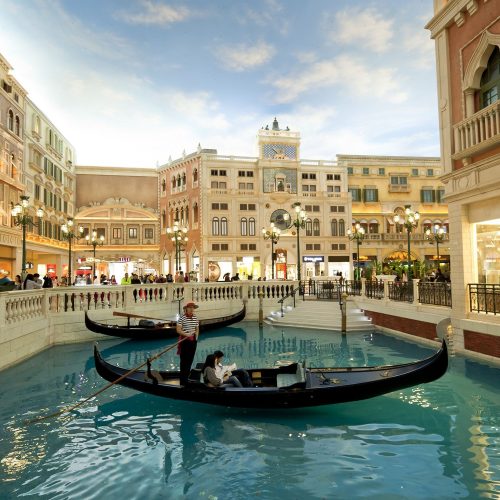 The Venetian Hotel and Casino in Macau